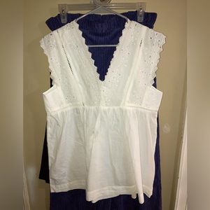 COPY - Gap tank white womens